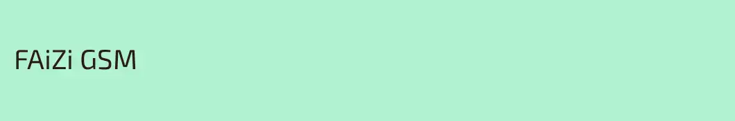 FAiZi GSM